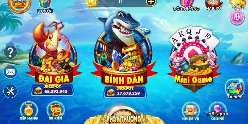 Các tính năng hấp dẫn trong Bắn Cá Jackpot