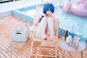 Cosplay Bikini Quyến Rũ Với Ryo Ryoko Saint Swimsuit