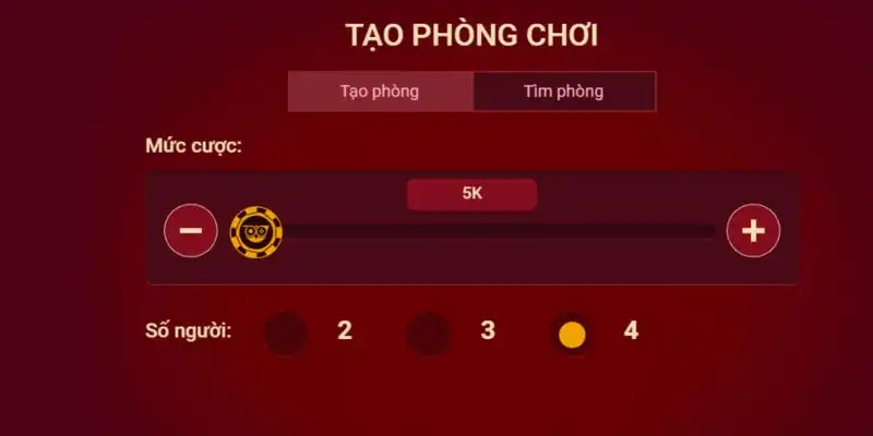 Chủ động trong việc điều chỉnh số lượng người chơi