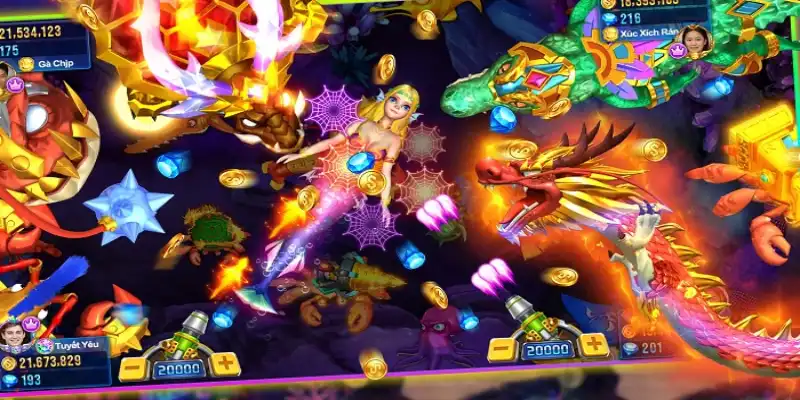 Game bắn cá Long Vương cực hot nhất với số lượng người tham gia đông đảo