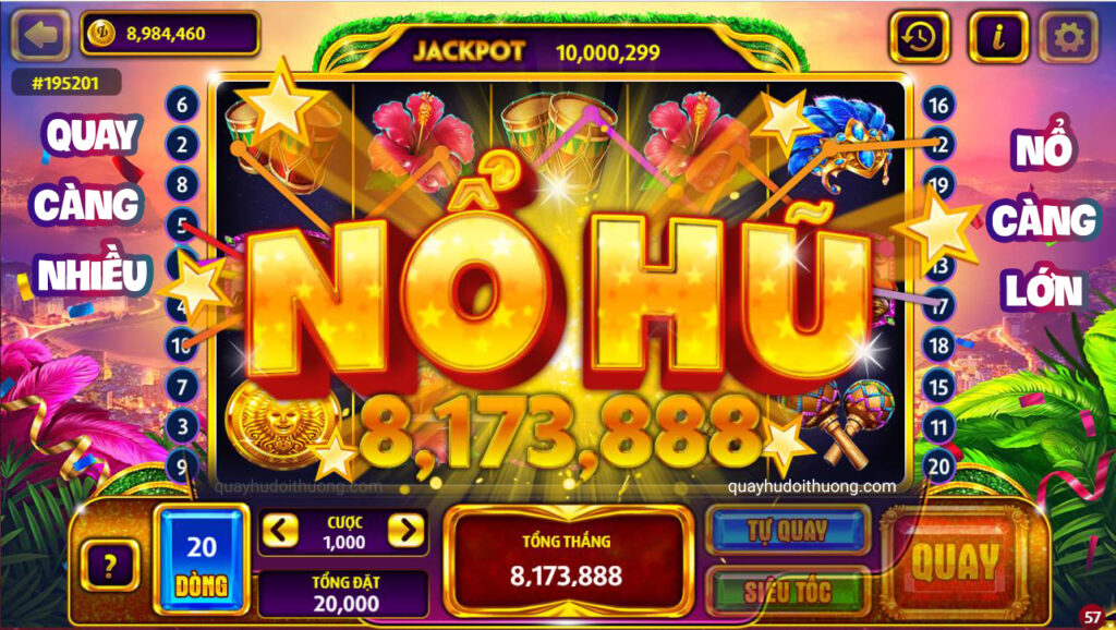 Trải nghiệm trò chơi Nổ hũ club hấp dẫn tại cổng game For88