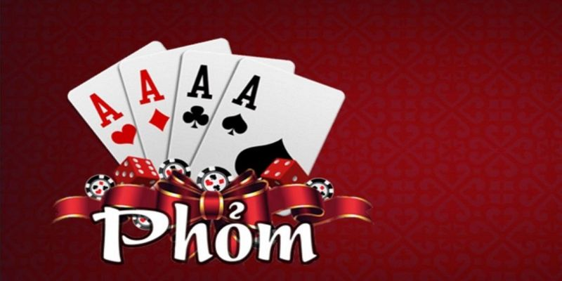 Phỏm là trò chơi bài phổ biến trong văn hóa dân gian